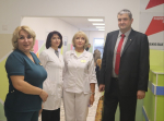 Завершён ремонт здания детского отделения и поликлиники в п. Абан