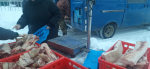 На торговой площадке в п. Абан администрацией района была проведена ярмарка «Продовольственное раздолье»