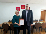 Сегодня чествовали Конохову Оксану Геннадьевну - куратора проекта «Малая Родина — своим Героям»