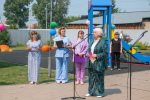 В Абане открылась новая детская площадка