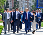 Полпред высоко оценил ход благоустройства общественных пространств в городе Омске