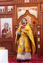 Праздничная литургия в Абанском Храме Покрова Божией Матери