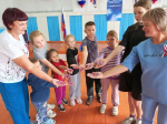 Апано-Ключинский СДК. Российский триколор